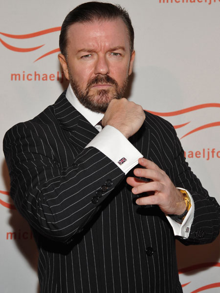 Ricky Gervais Hints: 'I Have Specific Targets' for Golden Globes