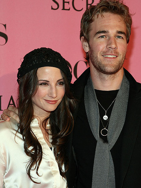 Getty Images James Van Der Beek and Heather McComb