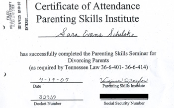 Sara Evans Completes Parenting Skills Class | ExtraTV.com