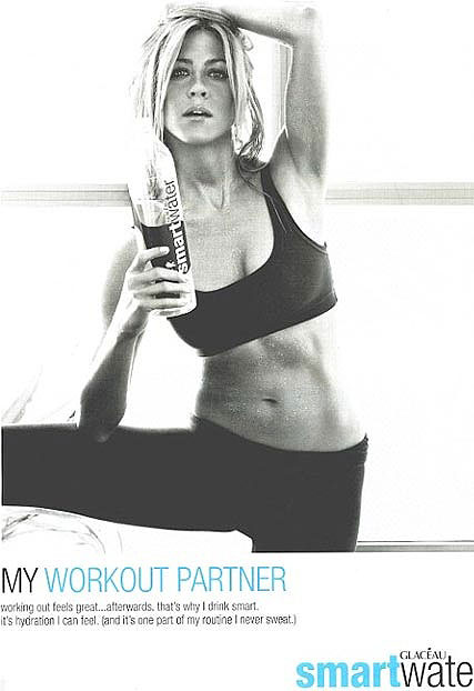 SmartWater jennifer aniston