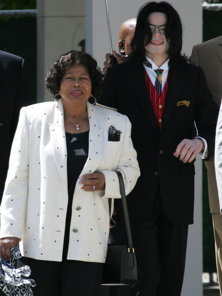Getty Images katherine and michael jackson