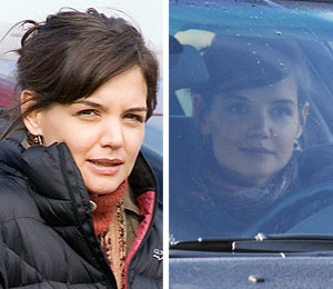 Getty Images explosion on katie holmes movie set