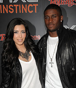 Getty Images kim kardashian and reggie bush split