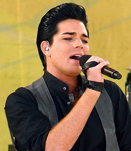 Getty Images Adam Lambert has gotten a taste of fame touring with his fellow 'Idols' -- including numerous undergarments thrown by zealous fans!