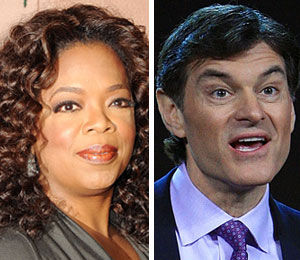 Getty Images/Extra composite Oprah Winfrey and Dr. Mehmet Oz are fighting back!