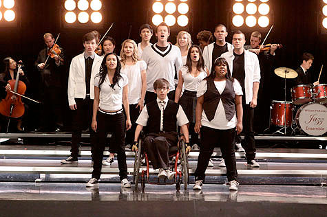 FOX glee cast world series