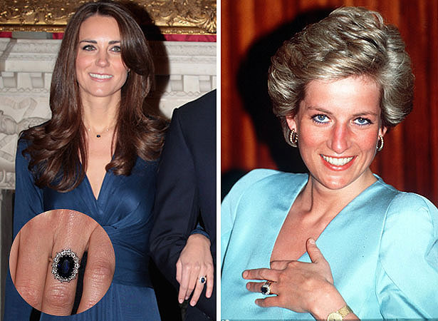 Getty Images/Bauer Griffin kate middleton and princess diana