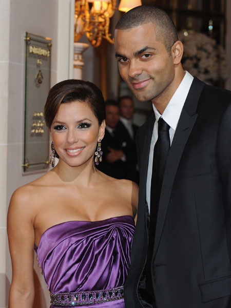 Getty Images tony parker and eva longoria