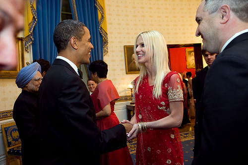 White House president obama party crasher