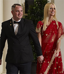 Getty Images michaele salahi state dinner