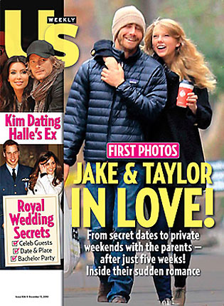 US Weekly jake gyllenhaal and taylor swift